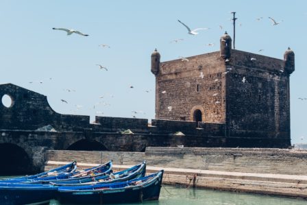 essaouira, maroc, destination, bateaux pêcheurs, bateaux bleus, printemps, travel, voyage, holissence